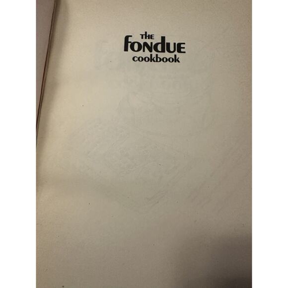 Vintage 1969 • The Fondue Cookbook • Beth Merriman • - Picture 2 of 6